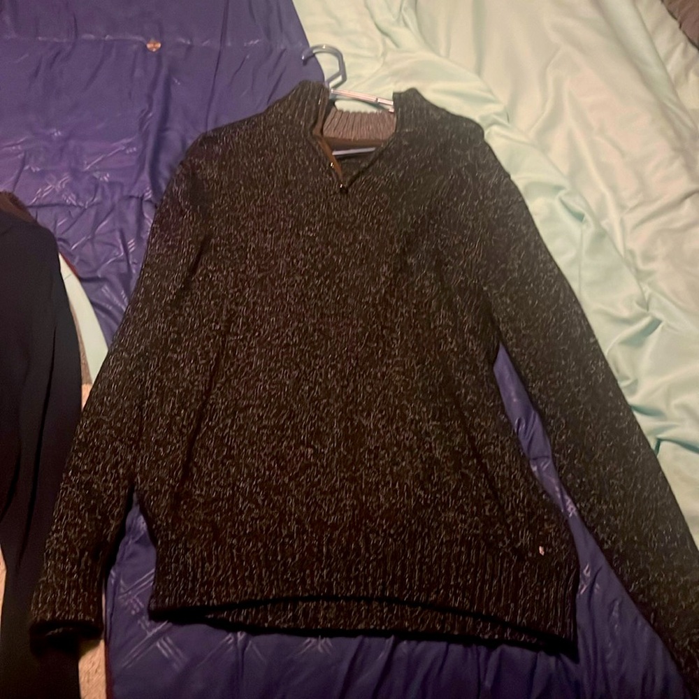 Champs half zip up sweater